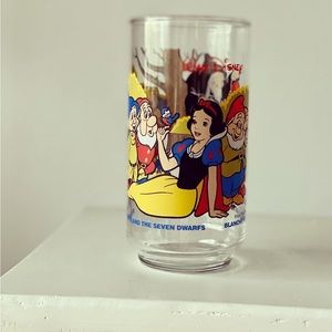 Vintage Collectible Snow White glass McDonalds Disney